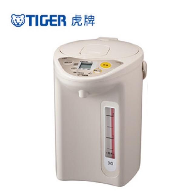 虎牌3L微電腦電熱水瓶 卡其色 虎牌3L微電腦電熱水瓶 卡其色
