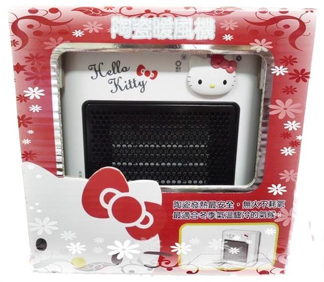 福利品 | 柏森牌 | Hello Kitty電暖器KT-PTC01少